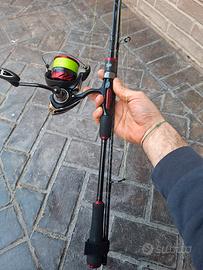 combo canna daiwa ninja evolution  722mfs  