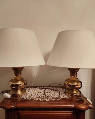 LAMPADE DA CAMERA IN OTTONE