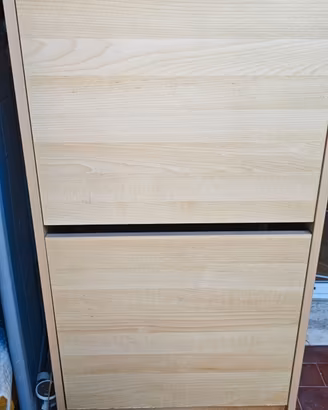 Scarpiera IKEA  – Legno Chiaro - modello Kallax