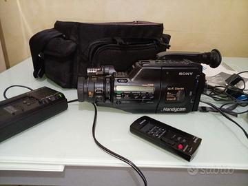 SONY CCD-F550E Handycam Video8 1987 RARITÀ - COMPL