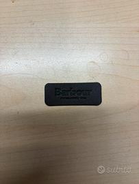 Patch barbour marrone