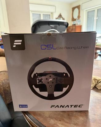 Fanatec CSL Elite racing wheeel ps4 ps5+P1+pedalie