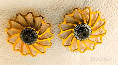 ruote deragliatore 13T gold