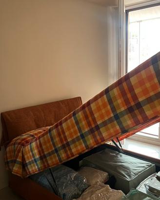 LETTO UNA PIAZZA E MEZZA CON CONTENITORE