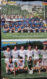 Poster Intrepido Sport 1985/86, Milan, Bari e Pisa
