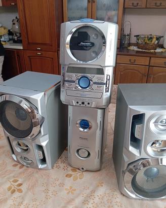 batterio Pioneer torretta con casse