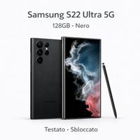 Samsung Galaxy S22 Ultra 5G 128GB Nero
