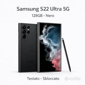 Samsung Galaxy S22 Ultra 5G 128GB Nero