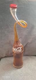 Bottiglia Coca Cola Vintage in Vetro Allungato
