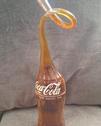 Bottiglia Coca Cola Vintage in Vetro Allungato