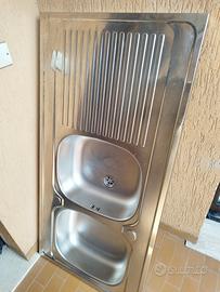 lavandino acciaio NO incasso