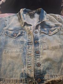 giubbino jeans donna