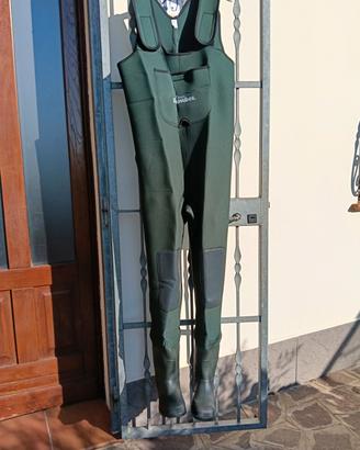 wader/scafandro termico da pesca nuovo