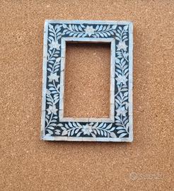 cornice intatsiata madreperla vintage 
