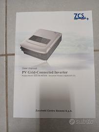 Inverter fotovoltaico ZCS Azzurro 1PH 3000 TLM 3Kw