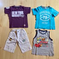 Vestiario estivo 7/8 anni