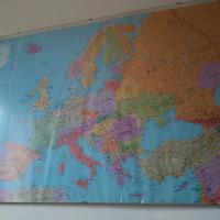 Poster Europa da parete cornice inclusa