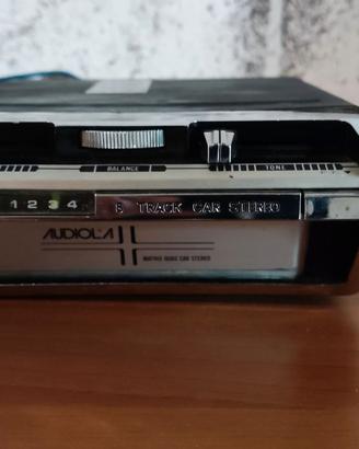AUDIOLA - Autoradio Vintage - 8 TRACK CAR STEREO