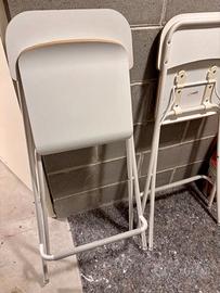 Coppia Sgabelli IKEA mod. Franklin Colore Bianco
