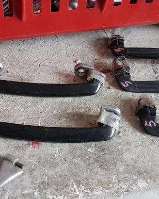 Maniglie interne appiglio tiraporta auto d'epoca