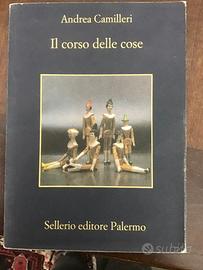 libro CAMILLERI Il corso delle cose Ed. SELLERIO