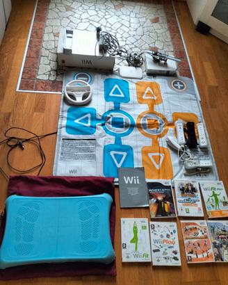Nintendo Wii con accessori