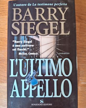 Libro L'ultimo Appello di Barry Siegel. 