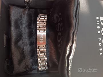 Bracciale Hugo Boss Uomo in Acciaio Argento 22cm C