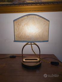 lampada da tavolo stile equestre 