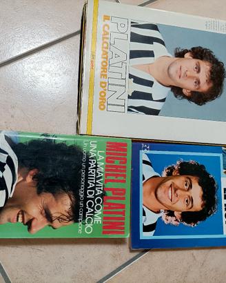 3 libri sul mitico Michel Platini