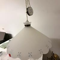 Lampadario in vetro (coppia)