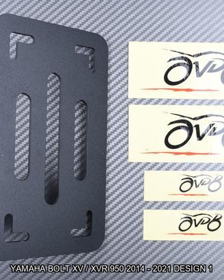 Portatarga YAMAHA BOLT XV / XVR 950 2014 - 2021