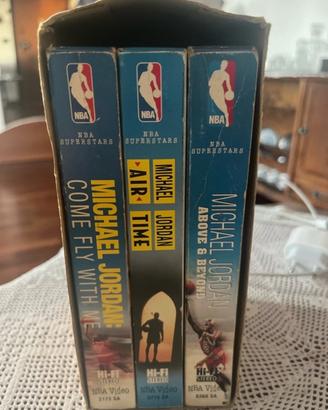 Cofanetto vhs Michael Jordan