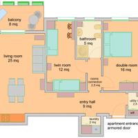 Appartamento 5 stelle, vicino a spiaggia e centro