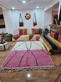 6 modelli di tappeti berberi Marocco 250/150 cm