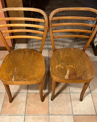 Antiquariato sedie vintage anni 60-70