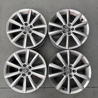 4 cerchi 16 pollici ORIGINALI VW T-Cross Polo Taig