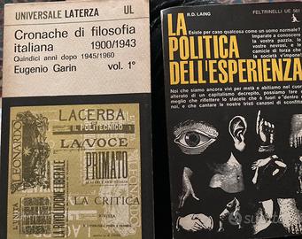 Cronache dí Filosofia Italiana 1900/1943