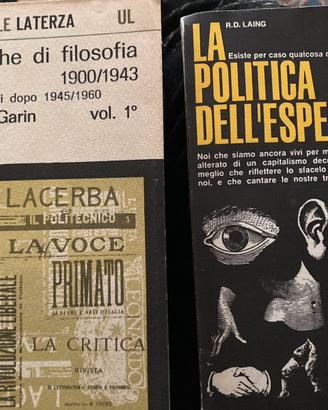 Cronache dí Filosofia Italiana 1900/1943