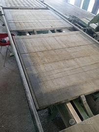 Tavole industriali legno + telaio in ferro