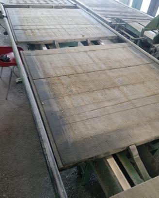 Tavole industriali legno + telaio in ferro