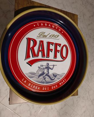 4 vassoi birra raffo nuovi tutti per