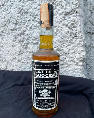 Bottiglia liquore vintage 3
