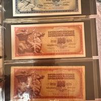 Banconote lotto o singole da collezione