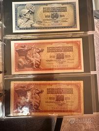 Banconote lotto o singole da collezione