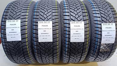 4 GOMME 215 55 17 FULDA INV RIF4121
