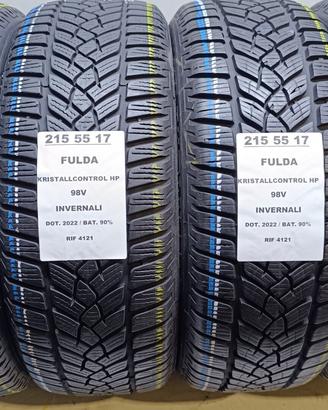 4 GOMME 215 55 17 FULDA INV RIF4121
