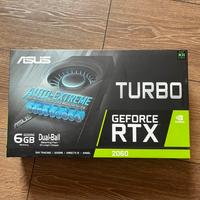 Scheda video Asus 2060 Turbo GDDR6