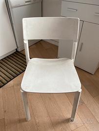 Set sedie IKEA Janinge bianche