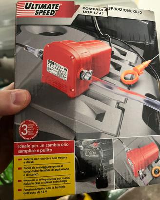 Pompa aspirazione olio